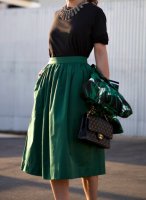 HallieDaily-Green-Black-Tee-MidiSkirt-5.jpg